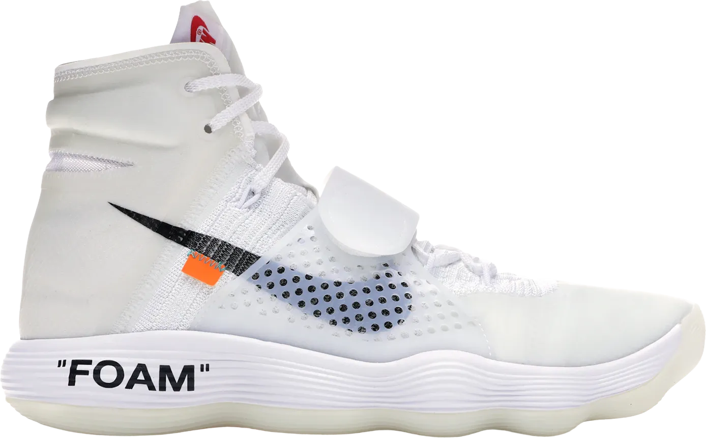Nike React Hyperdunk 2017 Flyknit Off-White (US 8.5)